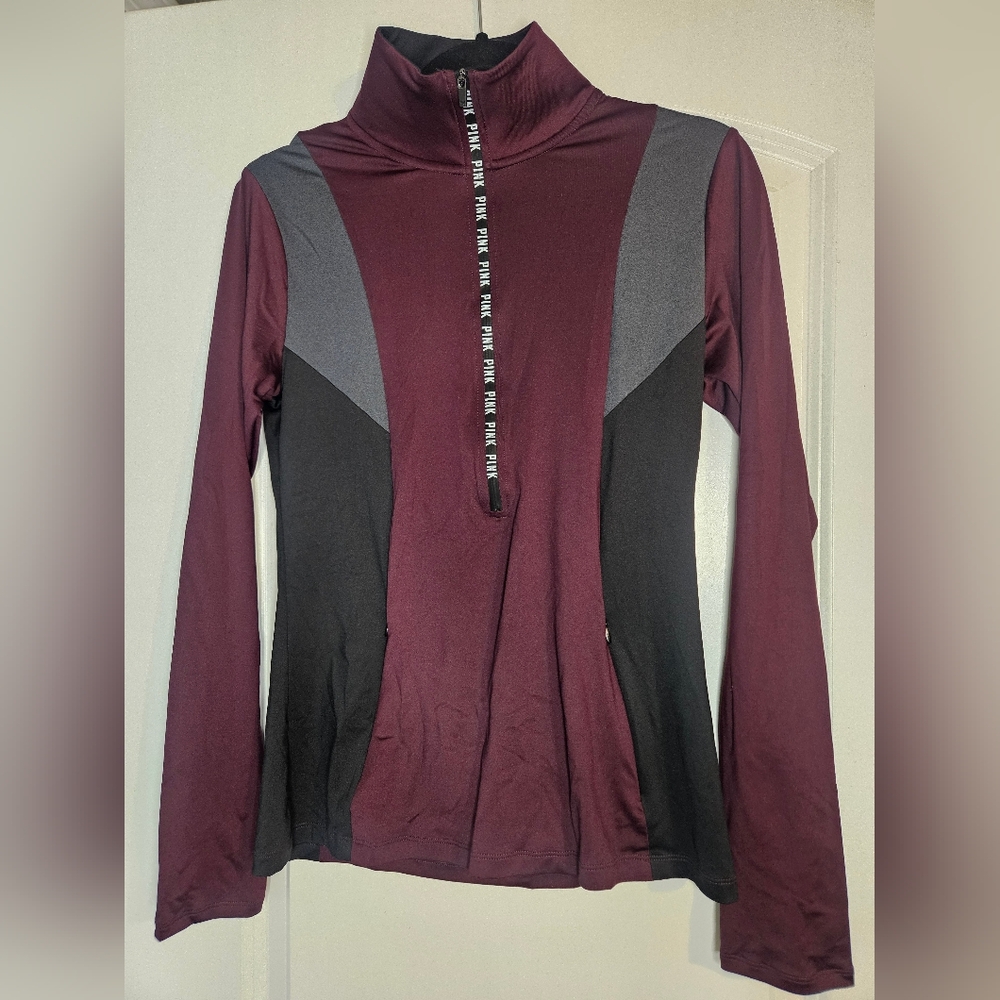Victoria's Secret Half Zip PINK